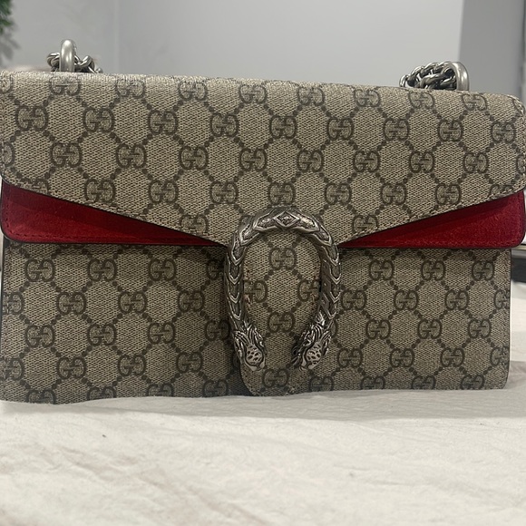 GUCCI DIONYSUS GG SMALL SHOULDER BAG - Picture 1 of 15